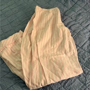 Victoria’s Secret Pink White Lounge Pajama Pants Women’s Medium